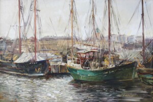 Стокгольм, холст, масло