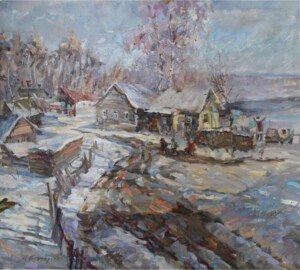 Весенние каникулы, холст, масло, 