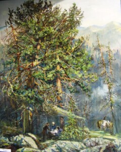 Ергаки. Холст, масло, 2007 год