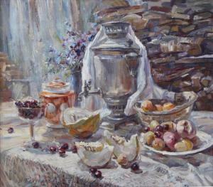 Дары лета. Холст , масло, 2016 год