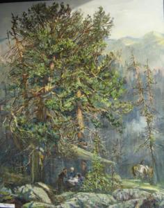 Ергаки. Холст, масло, 2008 год