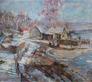 Каникулы. Холст, масло, 2016 год